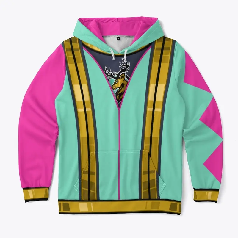 New Frontier Dazzling Deer Hoodie 🦌💚